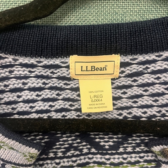 L.L. Bean Button Down Knit Cardigan Sweater - Picture 3 of 3
